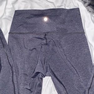 gray Lululemon leggings never worn size 8 tall!! $50